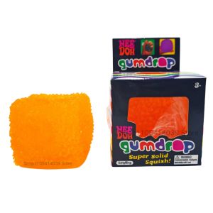 Schylling Nee Doh Pulpy Orange Cube Fidget Toy Soft Maltose Fun Anti-stress Sensory Toy Relieve Anxiety Antistress for Friend