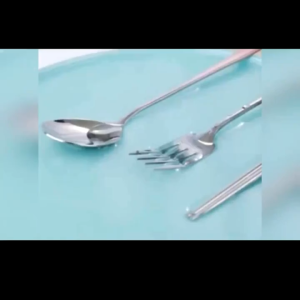 304 Stainless Steel Chopsticks Anti-Scald Non-Slip Classic Square Chopsticks不锈钢筷子防滑韩式