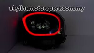 Mini R60 Countryman Head Lamp Projector DRL Led 2010 2011 2012 2013 2014 2015 2016