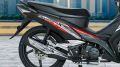 STRIPING STANDAR ORI LIST STIKER SUPRA X 125 FI TAHUN 2019 HITAM FULL INJEKSI. 