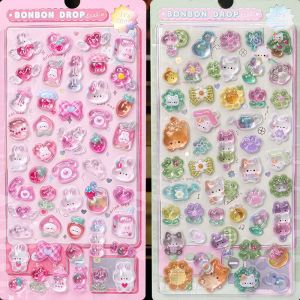 MAIMITONG | Cute 3D Relief Stickers for Mobile Decoration Gemstone Crystal Small Patterns
