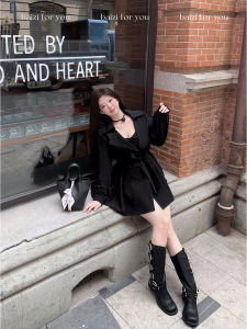 -Style Waisted Autumn Jacket