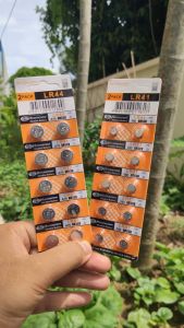 Vỉ 10 viên pin LR44 - AG13 lắp thước kẹp điện tử đồng hồ máy tính bỏ túi Koonenda