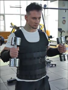 Bán Hot 3/15/35Kg Đang Tải Trọng Vest Boxing Đào Tạo Workout Thể Thao Thể Dục Áo Khoác Áo Ghi Lê