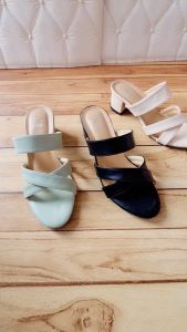 ABBUSHOES RY 43 sendal wanita hak tahu silang herosi 5cm