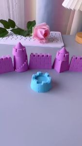 1kg Space Play Sand Space Dynamic Sand Playset (with 39 Sensory Sand Grains) Indoor Beach Toys