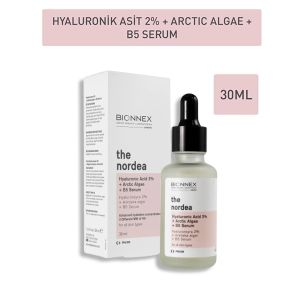 Tinh Chất Phục Hồi Cho Da Tổn Thương Bionnex The Nordea Hyaluronic Acid 2% + Artic Algae + B5 Serum (30ml)