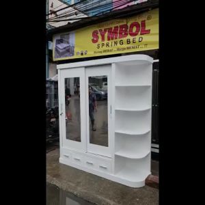 Lemari Baju Dengan Rak / Lemari Pakaian / Lemari Besar Jumbo 1