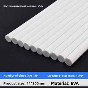 High Temperature Hot Melting Glue Stick Transparent White 7mm*270mm Black 11mm*270mm Hardware Manual Tool Other Manual Tools