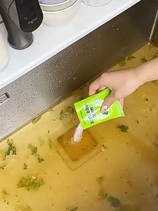 Drain Cleaner Powder Pipes Blockages Drain Cleaner Sink Toilet Pipe Clogged Remover Sewer Cleaning High-Speed Pipe Dredging Agent Kitchen Sewer Oily Toilet Dredging Artifact