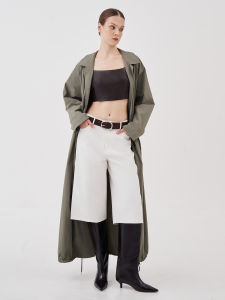 Otherstore Casual American White Leisure Five-Point Pants Womens Loose Straight Tube Brushed Mid-Calf Pants Perfect Holiday