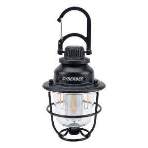 No Brand | Retro Lock Long Battery Portable Camping Lantern