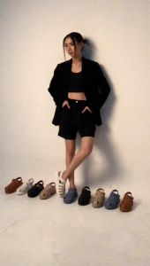 SAHIKU - Nappa Sepatu Sandal Chunky || Sandal Casual Wanita || Sepatu Sandal Platform Cewek