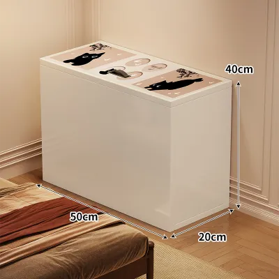 WUBUWEI | Narrow Bedside Storage Cabinet