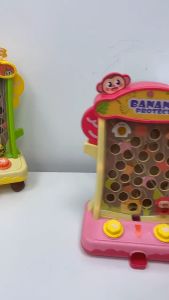 Animal Adventure Game Console Ball Catching Toy with Lights and Sounds for Kids by WISHLAND