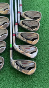 Bộ gậy golf sắt 10 cây Yonex Nanov 3456789PSA Flex R nhập khẩu nhật