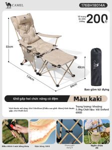 CAMEL | Ghế Ngả Điều Chỉnh Gập Đỡ Di Động