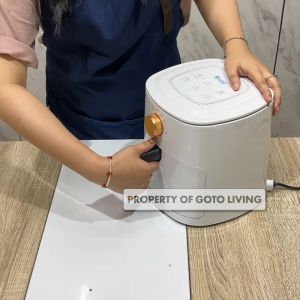 Goto Carlson Air Fryer 4L Mesin Penggorengan Tanpa Minyak Low Watt Sirkulasi Panas 360 Derajat Garansi 1 Tahun - Lazada