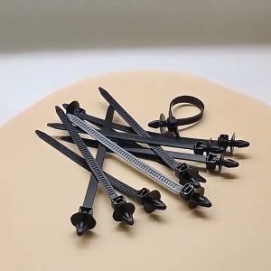8cm Insulock To Body Kabel Ties Nylon Plastik Pengikat Kabel Klip Panah 100PCS