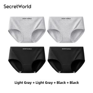 Secret World | Antibacterial Cotton Briefs for Women