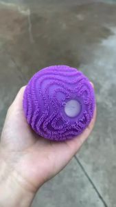 Soft Textured Fuzz Ball Squeeze Toy Stress Relief Vent Ball Anti Anxiety Squishy Fidget Toy For Adults Wonder Waves