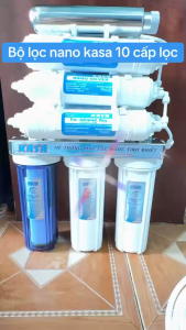 MÁY LỌC NƯỚC KASA 10 CẤP LỌC CÓ ĐÈN UV CÔNG NGHỆ HYDROGENDÒNG SẢN PHẨM KHÔNG NƯỚC THẢI THẾ HỆ MỚI