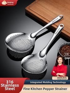 Heqing | Draining Scooping Strainer for Noodles Dumplings Frying