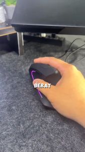 LOVIDA Malaysia Rechargeable 2.4G Wireless Ergonomic Vertical Mouse 1600 DPI Optical Computer Laptop Mouse