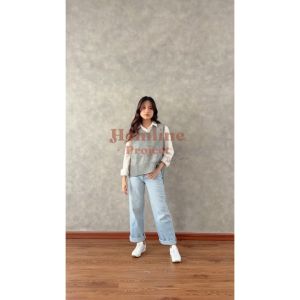 Kira Knit Vest by Hemline Project