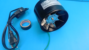 พัดลมดูดอากาศ ดูดควันขนาด4นิ้ว จำนวน 1 ชิ้น ใช้สำหรับดูดอากาศ