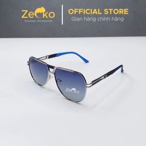 Kính râm nam nữ Zecko Pilot SGP33 kính phi công phân cực chống tia UV chống chói chống trầy