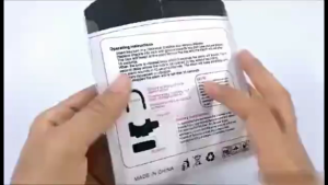 AOMOTOX Alarm Lock Anti Theft Security System Padlock for door/motor/bicycle lock size Short