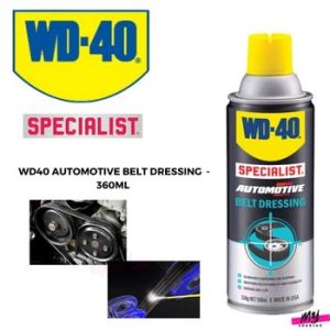 WD40 AUTOMOTIVE BELT DRESSING 360ml