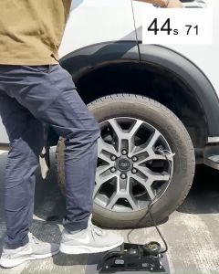 ปั๊มสูบลม OSTINX สูบคู่ ลมเข้าเยอะกว่า ช่วงล่างกว้าง สมดุลดี เหยียบไม่ล้ม รับประกัน ที่สูบจักรยาน