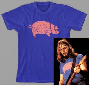 Retro Y2K Tops Pig Pink Floyd Animals T Shirt As Worn By 1977 The Wall Syd Barett High-end Luxury Is for Both Men and Women