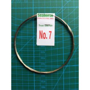 Seahorse Stainless Wire #0–#12 – Stainless Steel Asero Fishing Wire for Hooks Rings Leaders | sold Per 6PCS