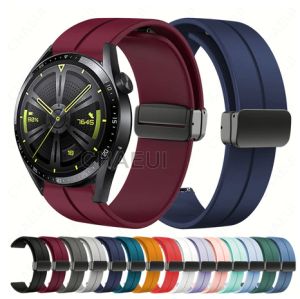 18MM 20MM 22MM Silicone Strap for Huawei Watch GT 6 5 4 3 2 GT6 GT5 Pro GT4 GT3 GT2e 46MM 41MM 42MM for Huawei Watch 4 4Pro 3 3Pro Samsung Galaxy Watch 7 FE 6 5 4 Amazfit Bip 6 5 Silicone Strap Band