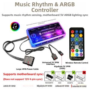 Coolmoon | ARGB Lighting & Cooling M.2 SSD Heatsink