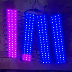 Led Hắt Module 3 Bóng Full Màu IC 8206 Tự Chạy Hiệu Ứng - Dây 20 Bóng - VIETLED Miền Nam