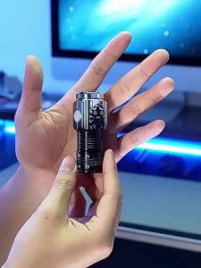Super Bright Long Range LED Flashlight Mini Portable USB Rechargeable Cap Clip Waist Light Endurance for Outdoor