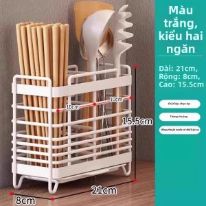 WANGXINGHEYUE | Hộp Đựng Đũa Và Thìa Có Khả Năng Thoát Nước