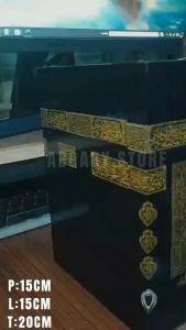 2pcs CELENGAN KABAH KABAH KAQBAH KAKBAH KUNCI JUMBO PREMIUM Kotak Miniatur Ka bah Ukuran Besar