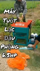 Máy tuốt lạc