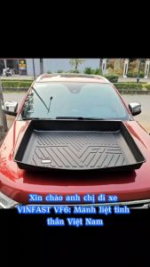 VF6 -Thảm lót cốp xe ô tô VINFAST VF6 5D nhựa TPE nguyên sinh MAXXCAR cao cấp. Full cốp