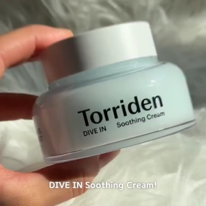 Torriden DIVE IN Low Molecular Hyaluronic Acid Soothing Gel Cream Cooling Moisturizing Facial Cream Deep Hydration Calm Hot & Dry Skin Lightweight Non-sticky 100ml