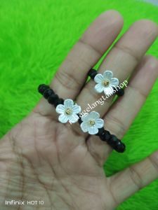set gelang cincin Ceko bunga 0 2gram semar Nusantara