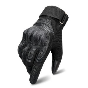 HEROBIKER | Full Finger Motorcycle Riding Gloves Touch Screen Motorcycle Off-road Gloves Ventilated And Anti Fall Long Finger Bicycle Gloves