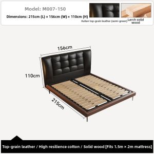 Stylish Premium Double Bed 1.8m