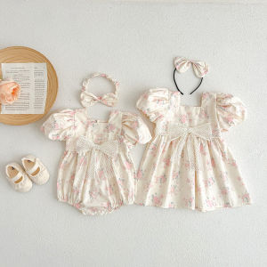 XINGUOGUO | New Design Summer Infant Short Sleeve Onesie Pure Cotton