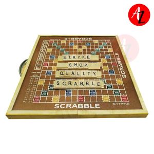 Wooden Scrabble with complete Tiles